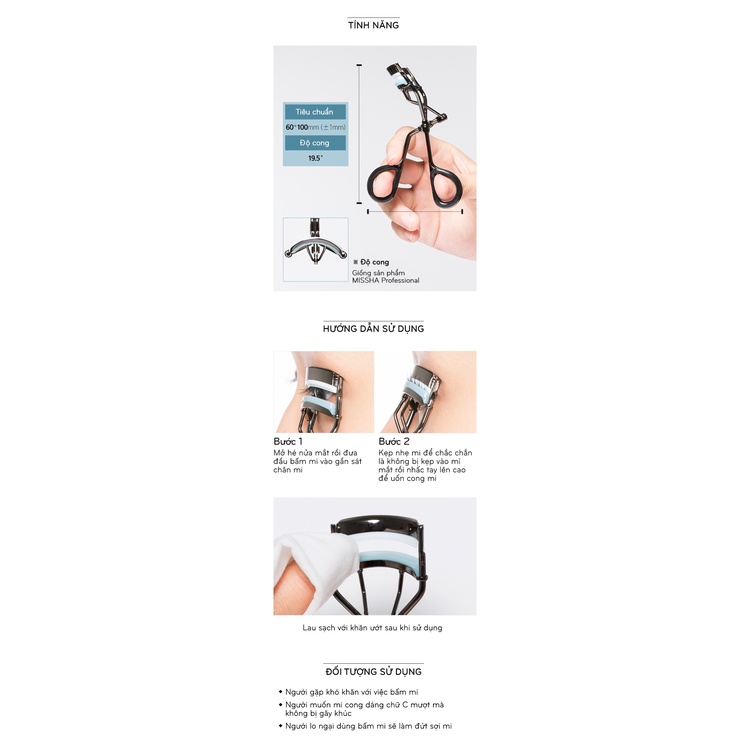 Kẹp Mi Missha 3 Wave Eyelash Curler