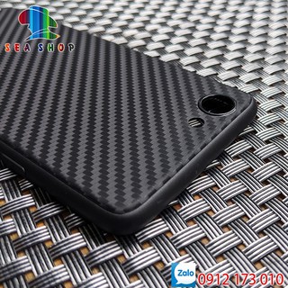 Ốp lưng OPPO F7 Youth nhựa dẻo vân carbon màu đen