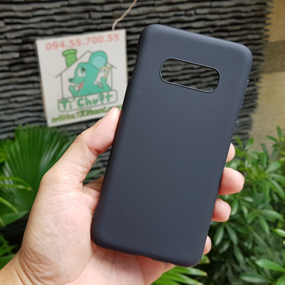 Ốp lưng Samsung S10/ S10 Plus/ S10e Dẻo Màu Đen
