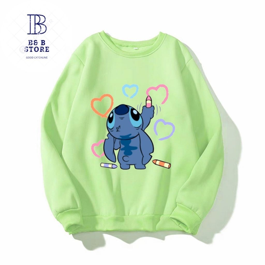 [ FREE_SHIP ] ÁO SWEATER NỈ UNISEX IN CHÚ RÙA CON FORM RỘNG NAM NỮ NHIỀU MÀU