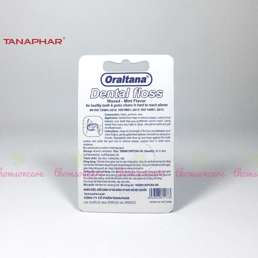 Chỉ nha khoa Oraltana Cuộn Dài 50m