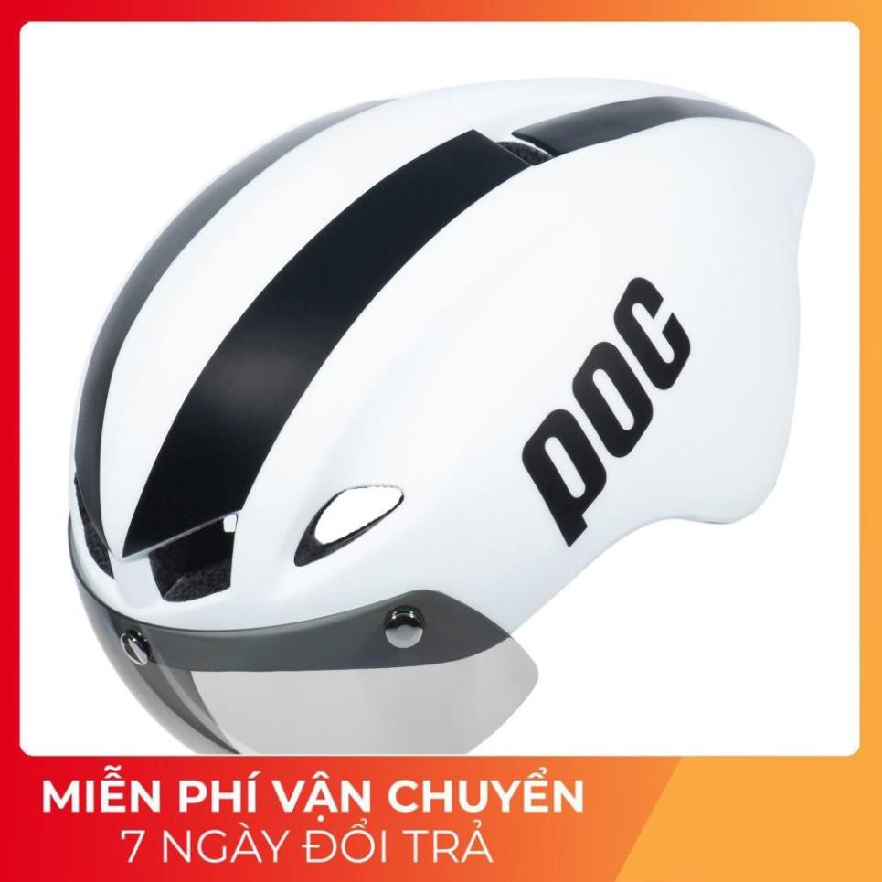 Xả Kho Nón thể thao POC PO1 có kính GIÁ SỈ CHÍNH HÃNG Free Ship