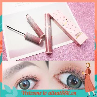 Mascara 4D lấp lánh chống thấm nước uốn cong kéo dài lông mi