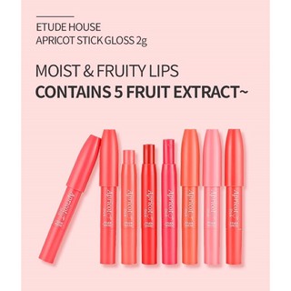 Son Dưỡng Có Màu Hoa Quả APRICOT STICK 2g