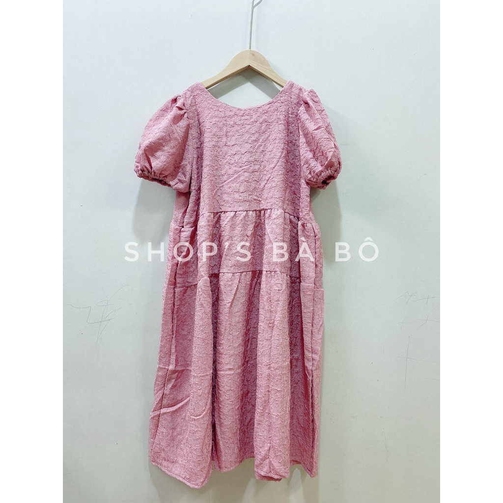Đầm babydoll cho nữ mặc đi chơi, chất vải xốp dày dặn, form đẹp, mặc chuẩn xinh, dễ thương