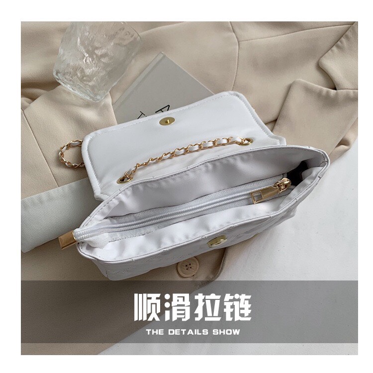 Túi đeo chéo nữ mini nhiều ngăn đi chơi da mềm cá tính thời trang giá rẻ  VANMIC TXVM010