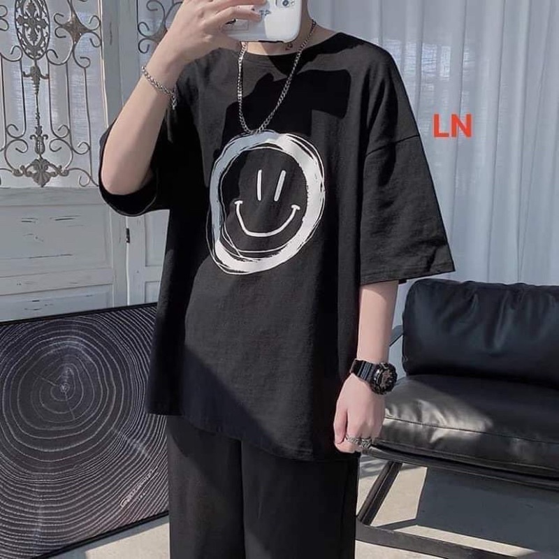 Áo phông mặt cười to LN11