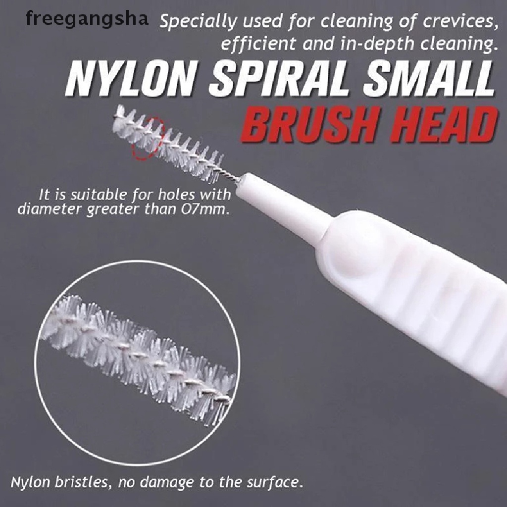 [FREG] Shower Head Cleaning Brush Washing Anti-clogging Small Brush Pore Gap Cleaning FDH