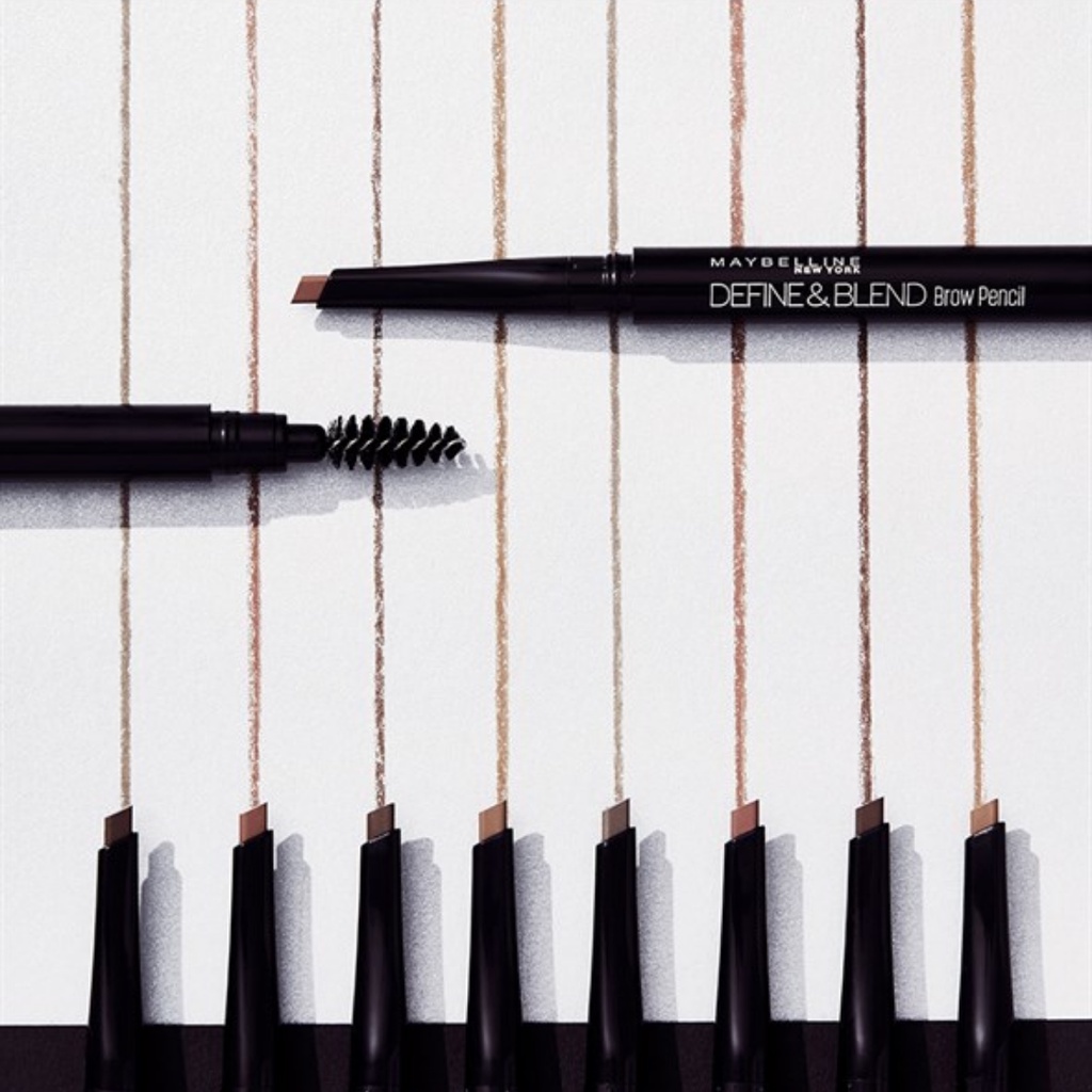 Chì Kẻ Mày Maybelline Define &amp; Blend Brow Pencil 0.16g