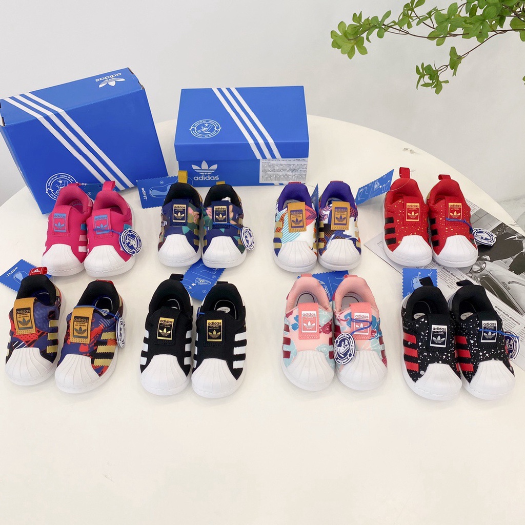 156*hàng Có Sẵn * Giày Thể Thao Adidas Mềm Cho Trẻ Em