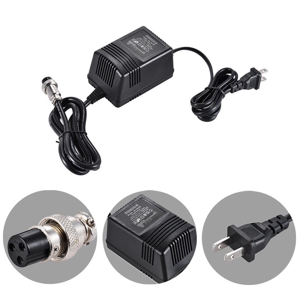 MT MAX Nguồn adapter cấp điện 3 chấu cho Mixer F4 vs F7 giúp cung câp điện áp ổn định hơn