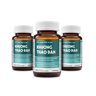 Khương Thảo Đan hỗ trợ giảm đau nhức xương khớp- Hộp 30 viên ( Mua 6 tặng 1)