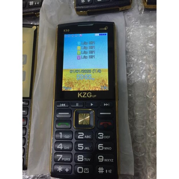 Điện thoại 4 sim Nokia N7000, Kl50 4 sim pin 13809 mah, NOKIA V189 3 sim  loa to, chữ to  pin khủng  bảo hành 12 tháng