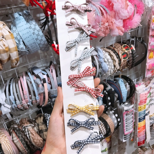 Cặp tóc nơ xinh