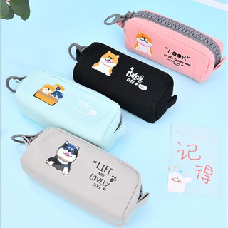 Hộp bút vải  hình cún sáng tạo