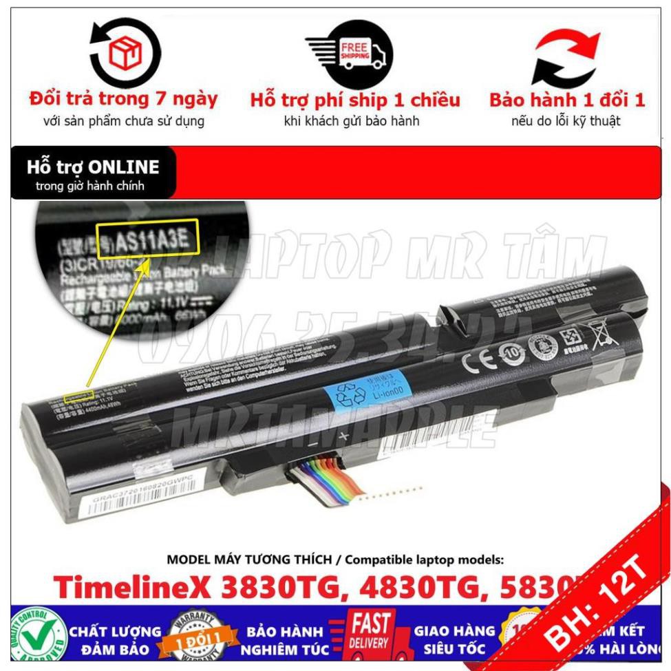 Pin Laptop ACER 4830 (AS11A3E) - 6 CELL - TimelineX 3830TG, 4830TG, 5830TG