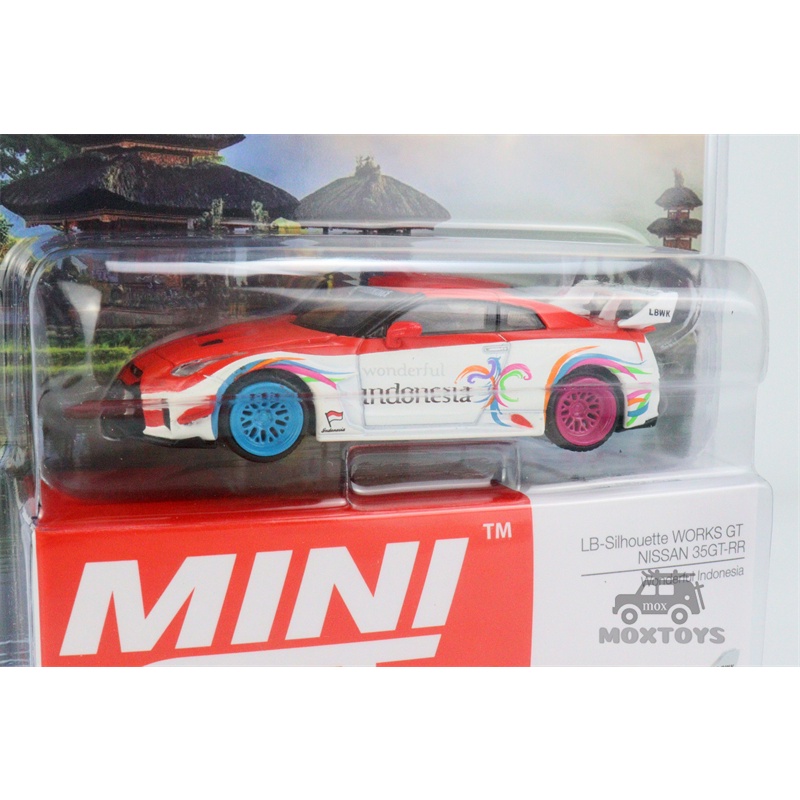 Mô Hình Xe Ô Tô NISSAN 35GT-RR Ver.1 Wonderful Indonesia Tỉ Lệ 1: 64 Cao Cấp