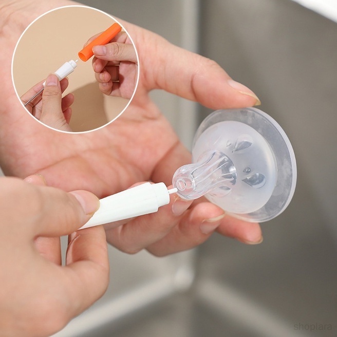 Cọ Vệ Sinh Bình Sữa Tay Cầm Dài Đa Năng Tiện Dụng