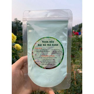 Bột mặt nạ dẻo bạc hà gói 100gr