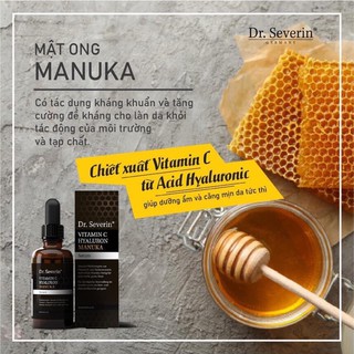Serum Vitamin C Dr Severin làm trắng sáng da, mờ thâm nám