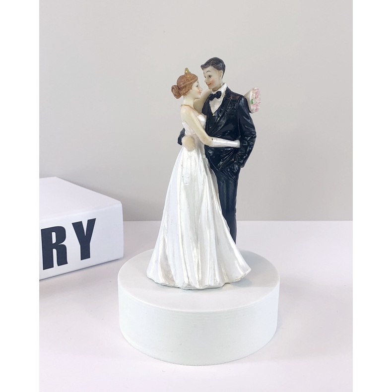 Búp Bê Hình Cô Dâu Chú Rể Để Bàn Trang Trí Tiệc Cưới