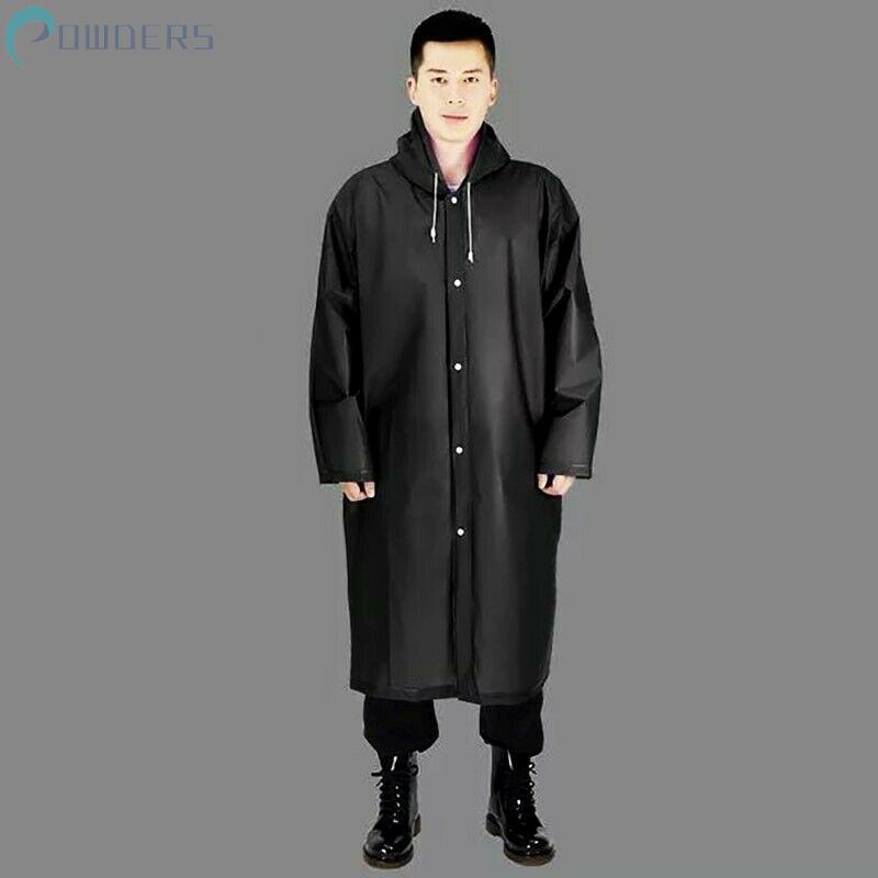 Áo mưa màu trơn tiện dụng cho nam nữ