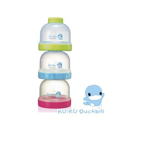 HỘP CHIA SỮA 3 NGĂN KUKU-KU5456