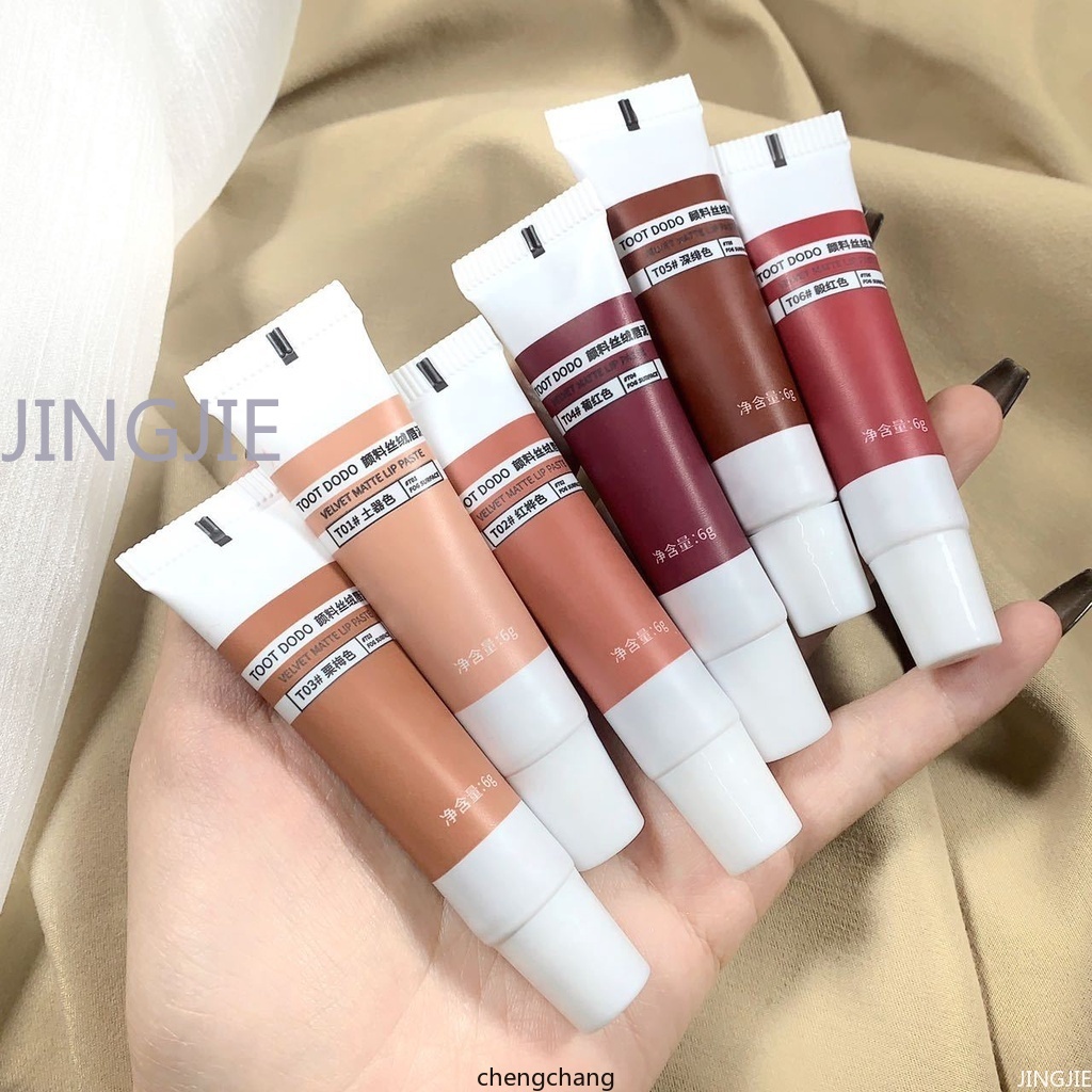 Son Lì JINGJIE VN Toot Dodo Chất Son Nhung Mịn