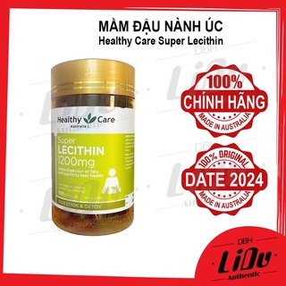 [HÀNG CHUẨN ÚC] Mầm đậu nành Healthy Care 100 viên - date 2024