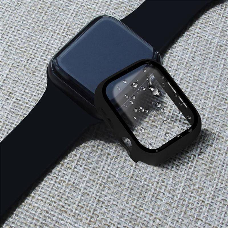 Ốp mặt đồng hồ thông minh bảo vệ cho Apple Watch 44mm 40mm 42/38mm Series 5 4 3 2 Se 6