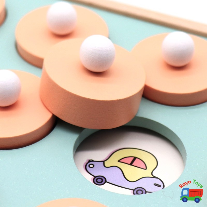 Đồ chơi gỗ lật hình tìm cặp giống nhau 12 chủ đề rèn luyện trí nhớ và khả năng quan sát cho bé Montessori, quà tặng