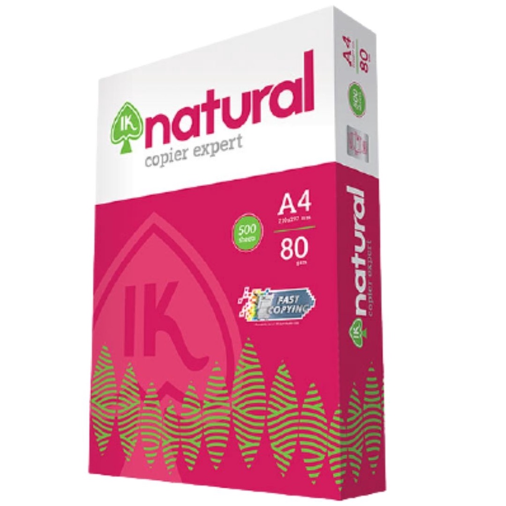 Giấy A4 IK Natural 70gsm giấy in Photo A4 giá rẻ