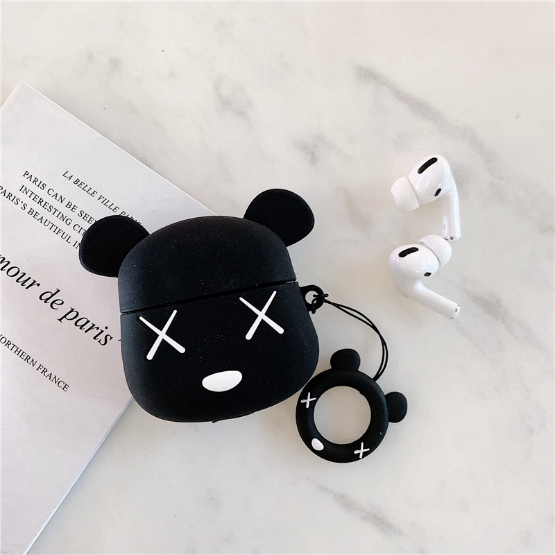 AirPods Pro Case Protective Case Popular Kaws Bearbrick  AirPods 3 Silicone Case