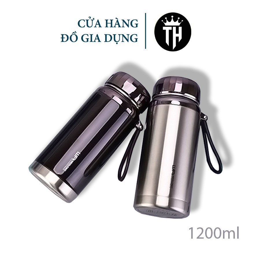 Bình Giữ Nhiệt Nóng Lạnh 1000-1200-1500ml Inox 304 Cao Cấp Giữ Nhiệt Lâu An Toàn Với Người Sử Dụng