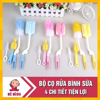 Cọ bình sữa và núm ti 4 chi tiết tiện lợi cho mẹ VÀ BÉ