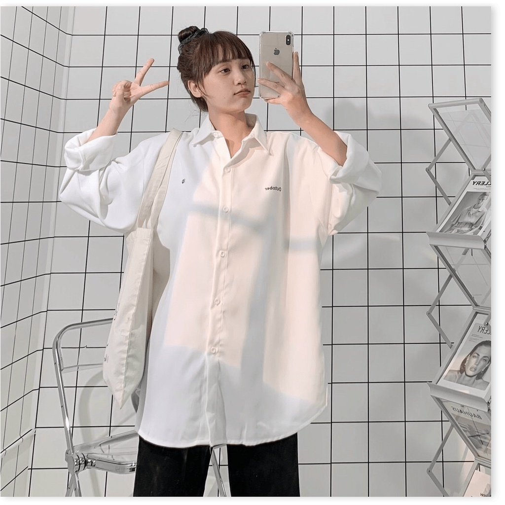 ÁO KHOÁC SƠ MI NỮ DA LỘN CỰC XỊN CHO CÁC CHỊ EM KOKO MI