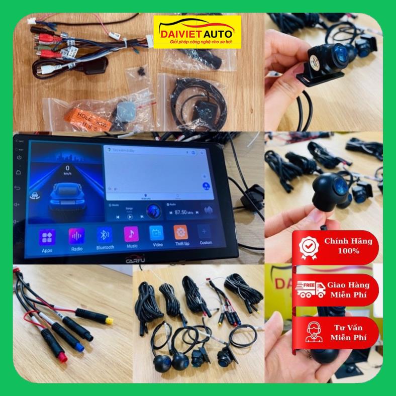 Bộ Màn Android liền cam 360 CarFu G200S ram 3/32/8 nhân chính hãng | Đại Việt Auto