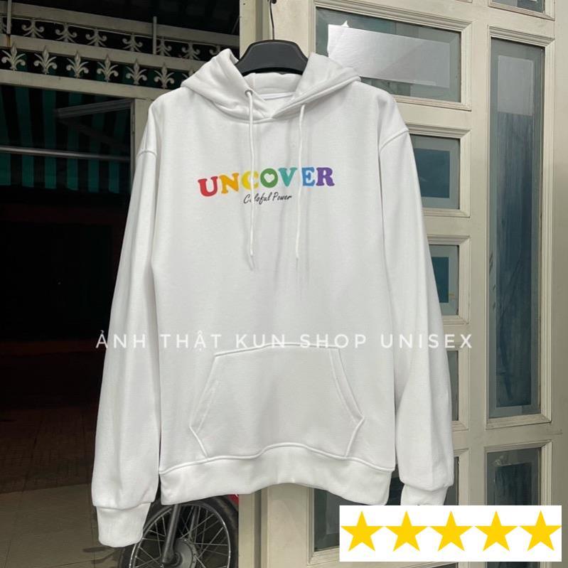 Áo hoodie unisex uncover basic Áo khoác nỉ uncover basic ver2 full tag