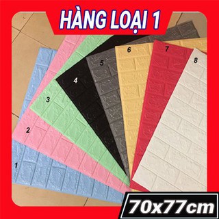 [HÀNG LOẠI 1] XỐP DÁN TƯỜNG 3D LOẠI DÀY GIÁ RẺ KHỔ 70x77 CM