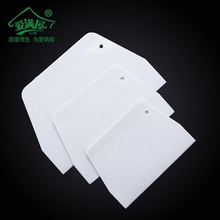 Dao cắt bột, vét bột nhựa pp an toàn nhiều size