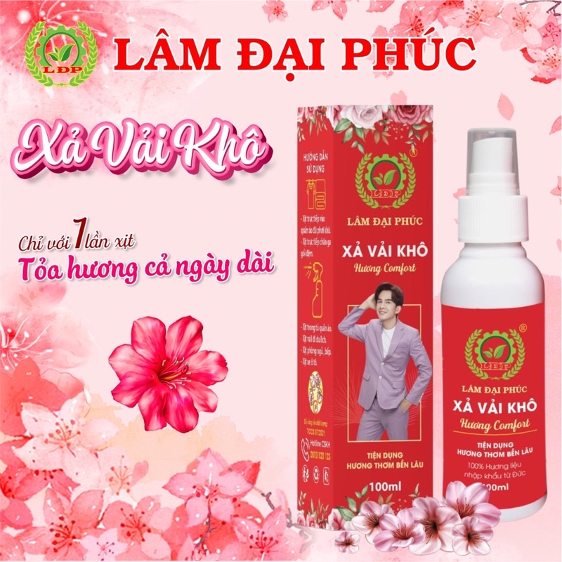 COMBO 4 Xả vải khô hương Tình yêu, Hương Comfor, Hương nước hoa, Hương Downt