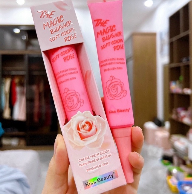 Má hồng kem KissBeauty dạng tuyp