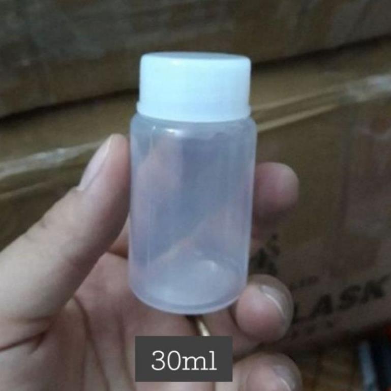 Lọ Nhựa ❤ GIÁ TỐT NHẤT ❤ [100c] Hủ nhựa mềm 10ml,30ml chiết mỹ phẩm, đựng dung dịch , phụ kiện du lịch