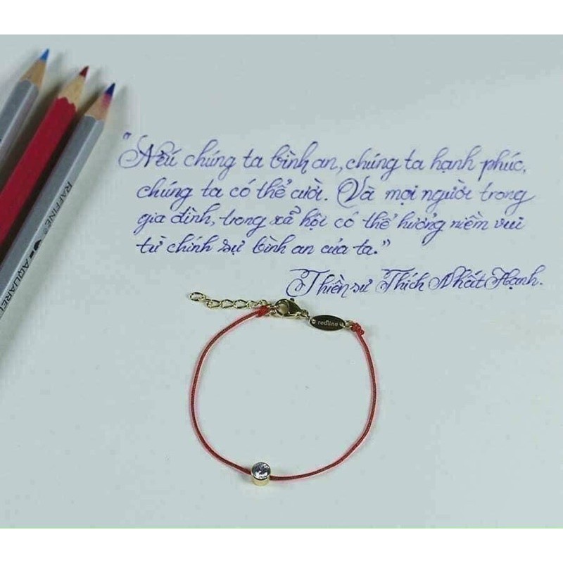 Vòng tay tâm linh chỉ đỏ Thái