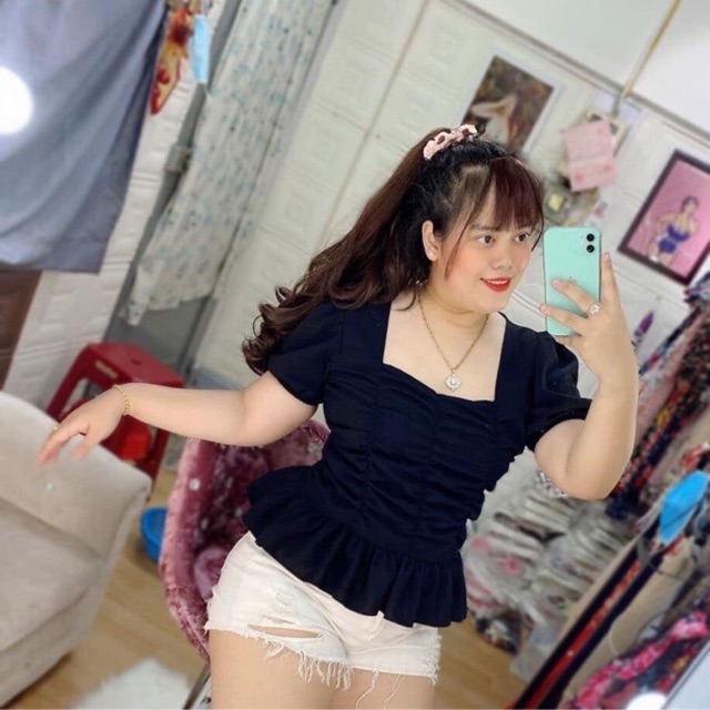 ÁO NHÚN BIGSIZE 55-90kg (có size- ẢNH THẬT BIGSIZE)