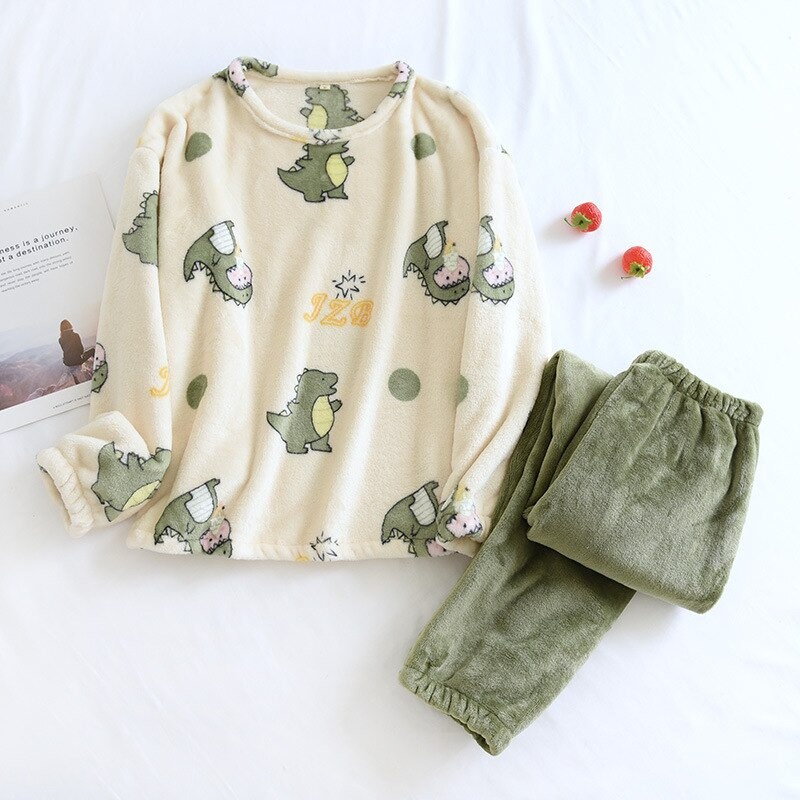 Pyjama Đồ Ngủ Mặc Nhà Họa Tiết PJ04