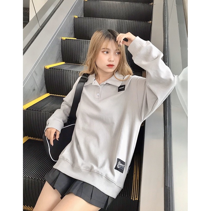 ÁO SWEATER POLO TWOCE