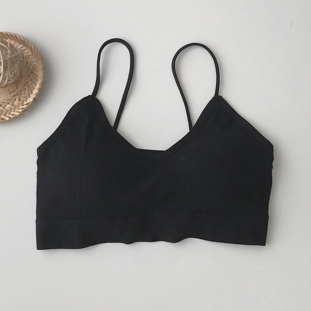 Áo Bra Nữ Xinh JEM CLOSET Chất Thun Gân Co Giãn Nhiều Màu Phối Đồ Mặc Đi Chơi Biển Siêu Sexy TELOS 10337
