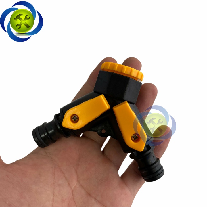 Khớp nối chữ Y ba đầu có van khóa Tolsen 57116 dùng cho ống 1/2&quot;