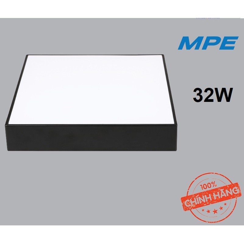 Đèn LED MPE Downlight nổi tràn viền series SSDLB 32W, 48W - Ánh Sáng Trắng, Trung Tính, Vàng, Ba Chế Độ Màu